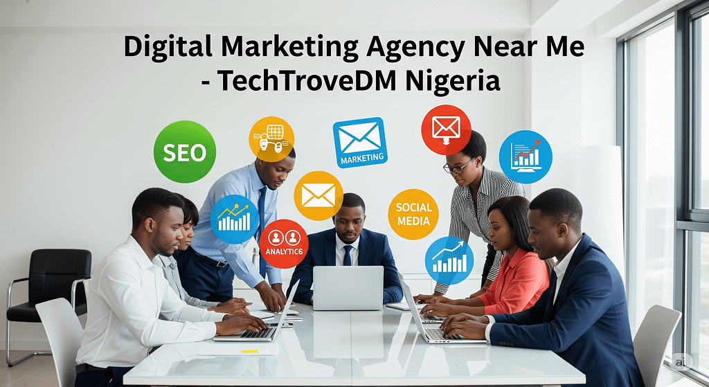 Digital Marketing Agency Near Me – TechTroveDM Nigeria