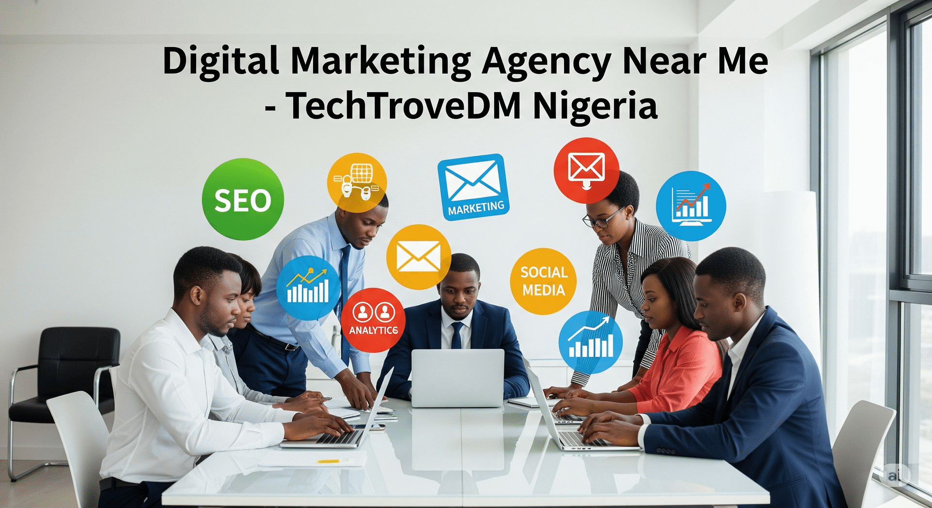 Digital Marketing Agency Near Me – TechTroveDM Nigeria